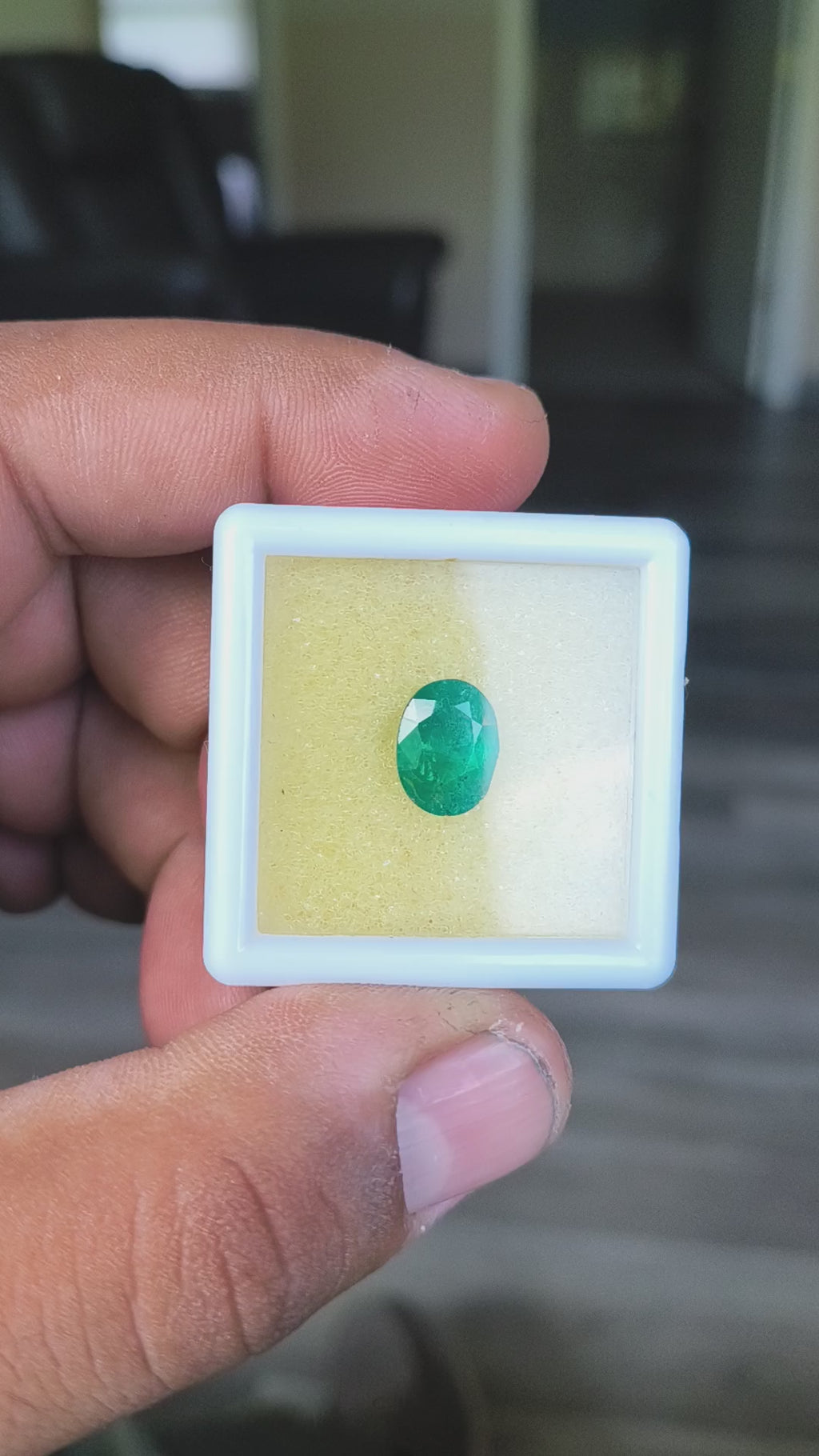 Ethiopian Emerald — Natural Faceted Gemstone