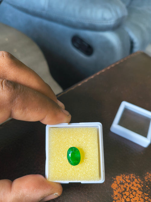 Ethiopian Emerald — Natural Faceted Gemstone